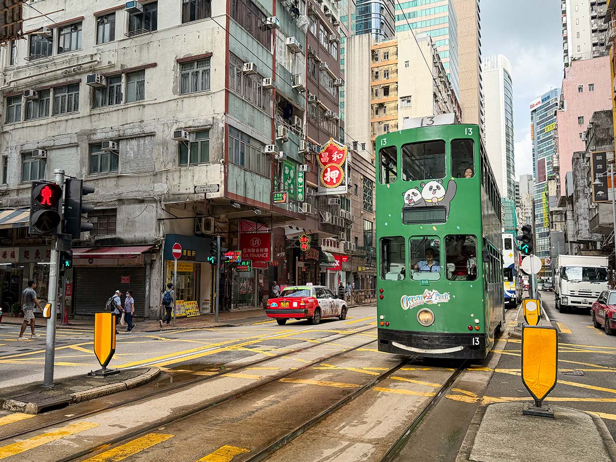 Ding Ding tram : esperienza da fare a Hong Kong con i bambini