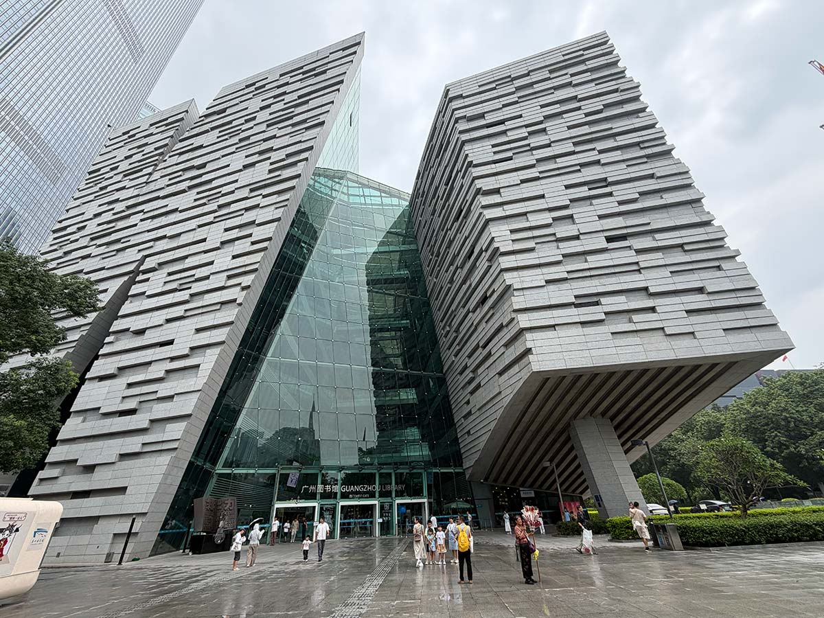 Guangzhou Library, esterno