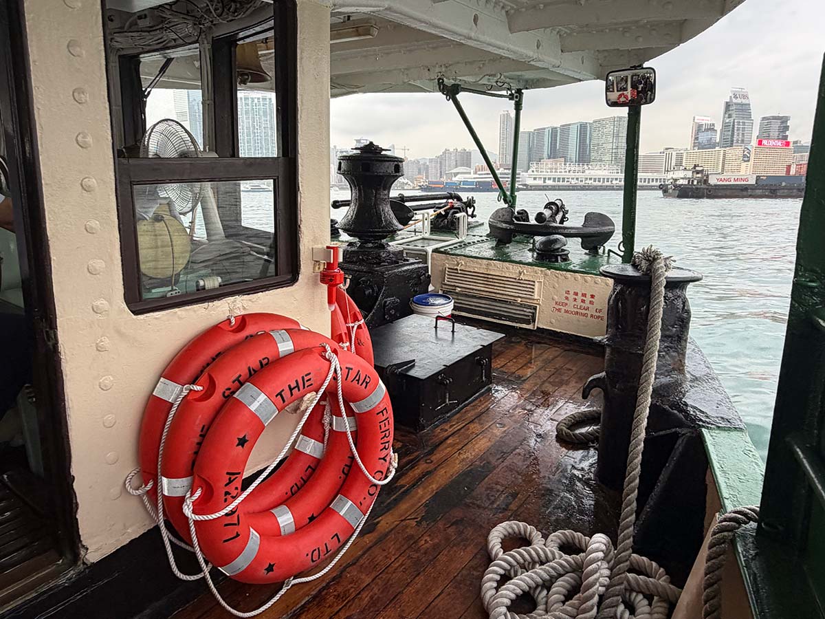 Star ferries a Hong Kong