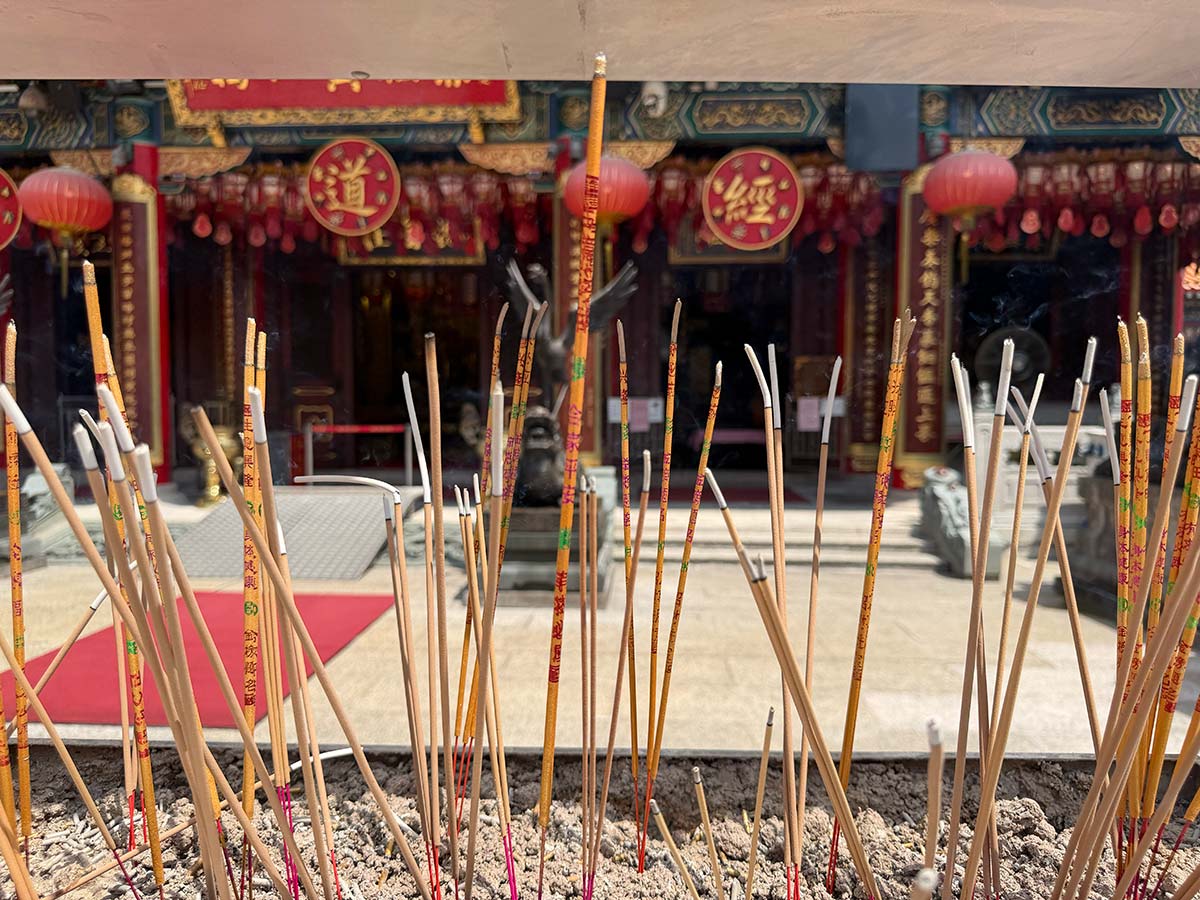 Incenso al Wong Tai Sin Temple a Hong Kong