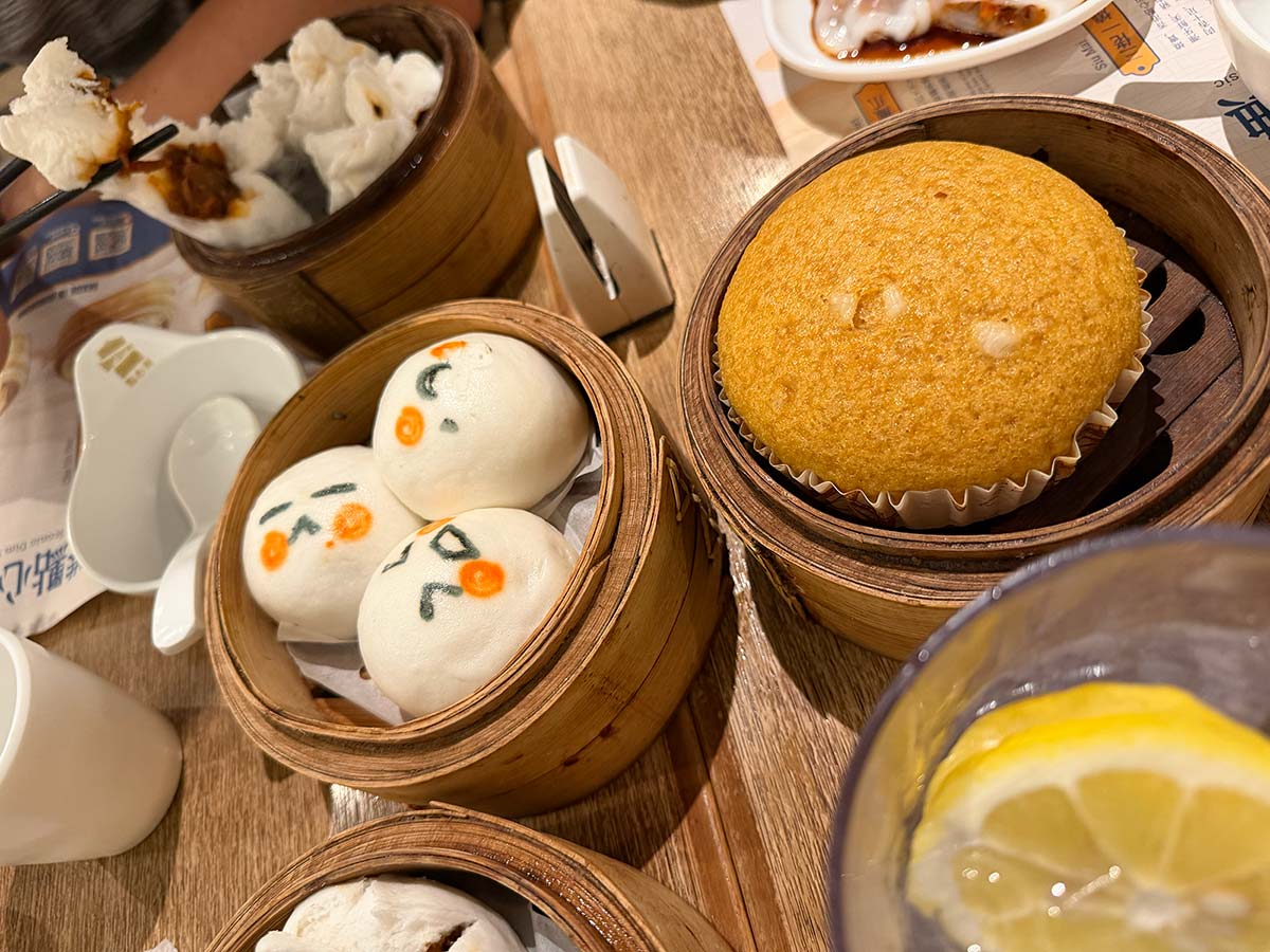 Dumpling e bun al vapore a Hong Kong