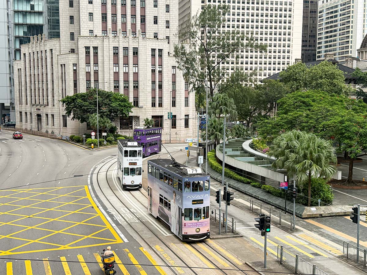 Come muoversi a Hong Kong: tram