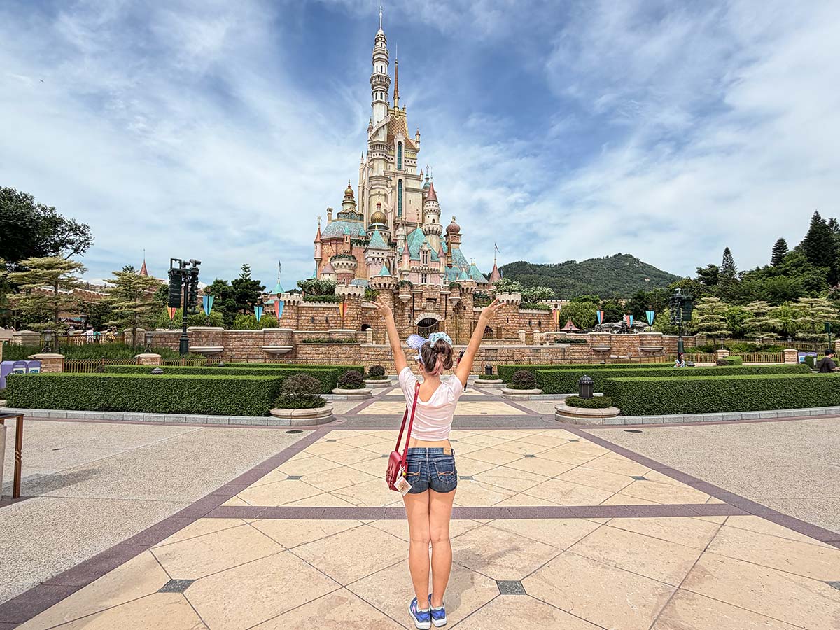 Disneyland Hong Kong castello