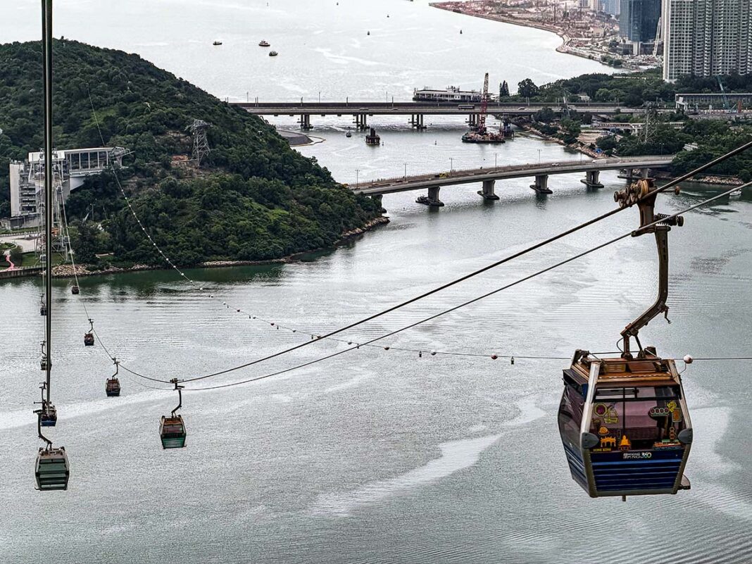 Ngong Ping 360 Hong Kong cable car