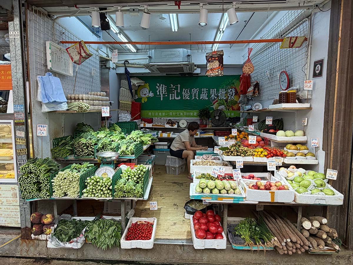Wan Chai Market Hong Kong