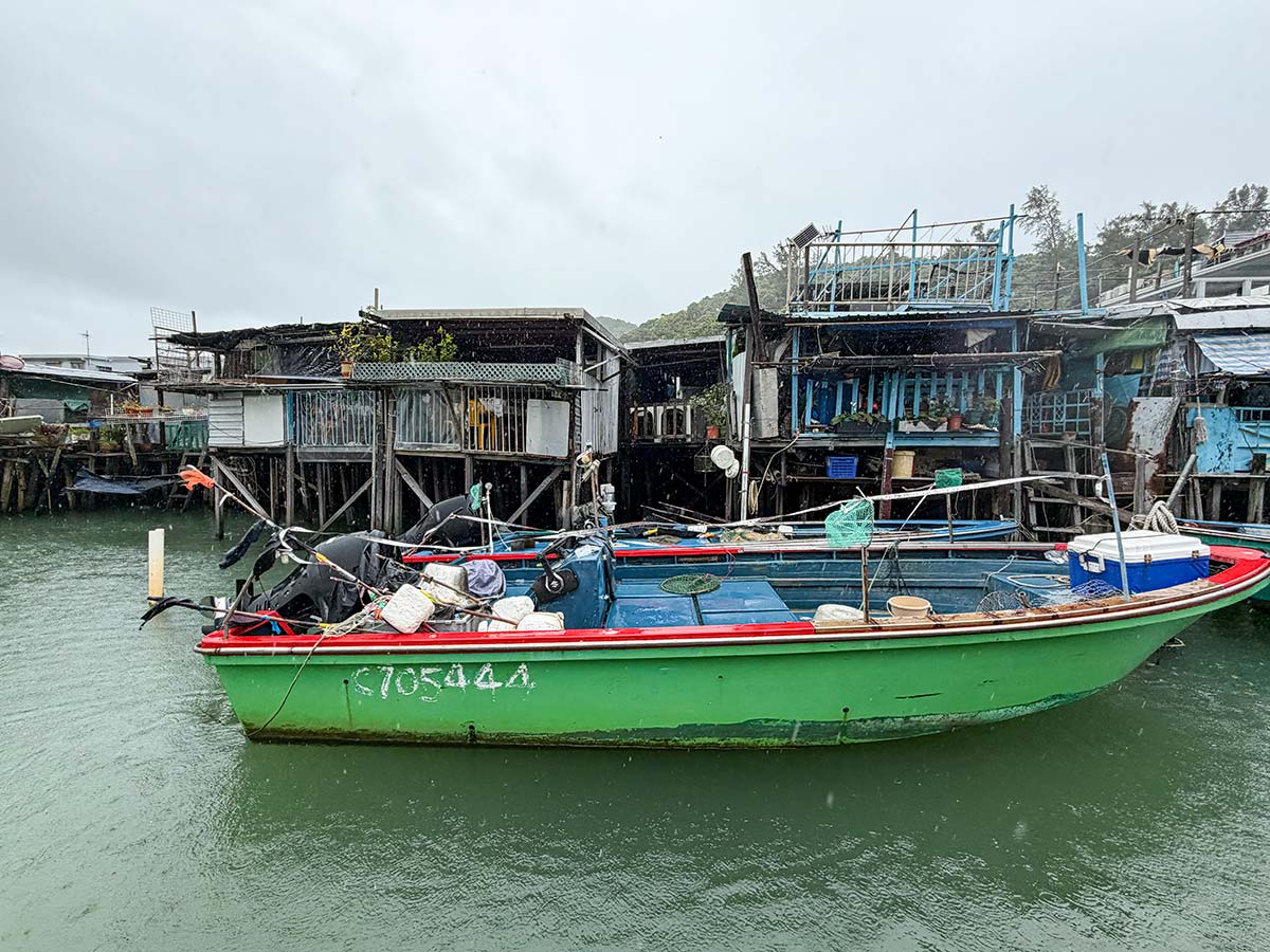 Villaggio di pescatori a Lantau