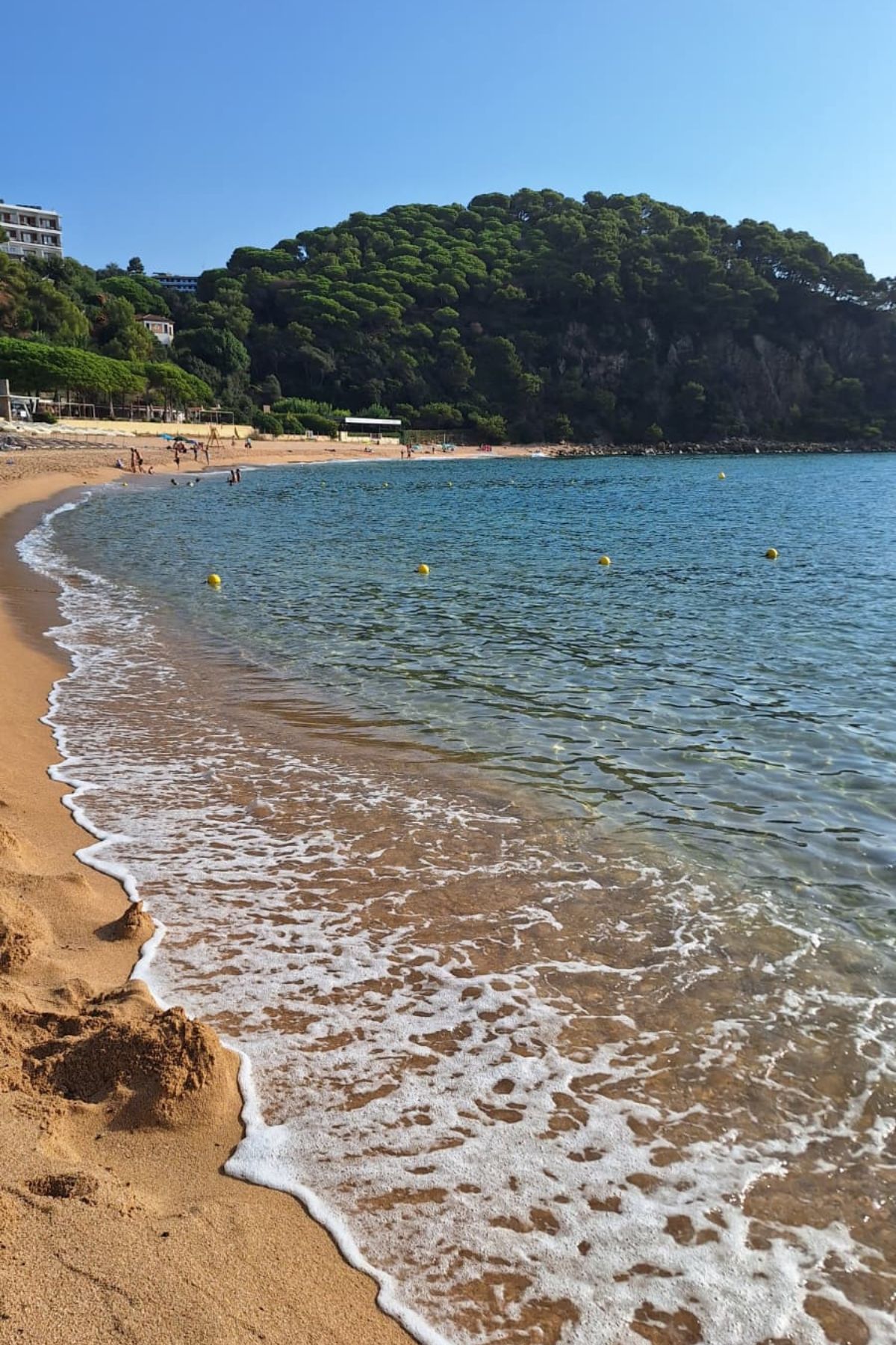 spiaggia di Cala Santa Cristina in Costa Brava