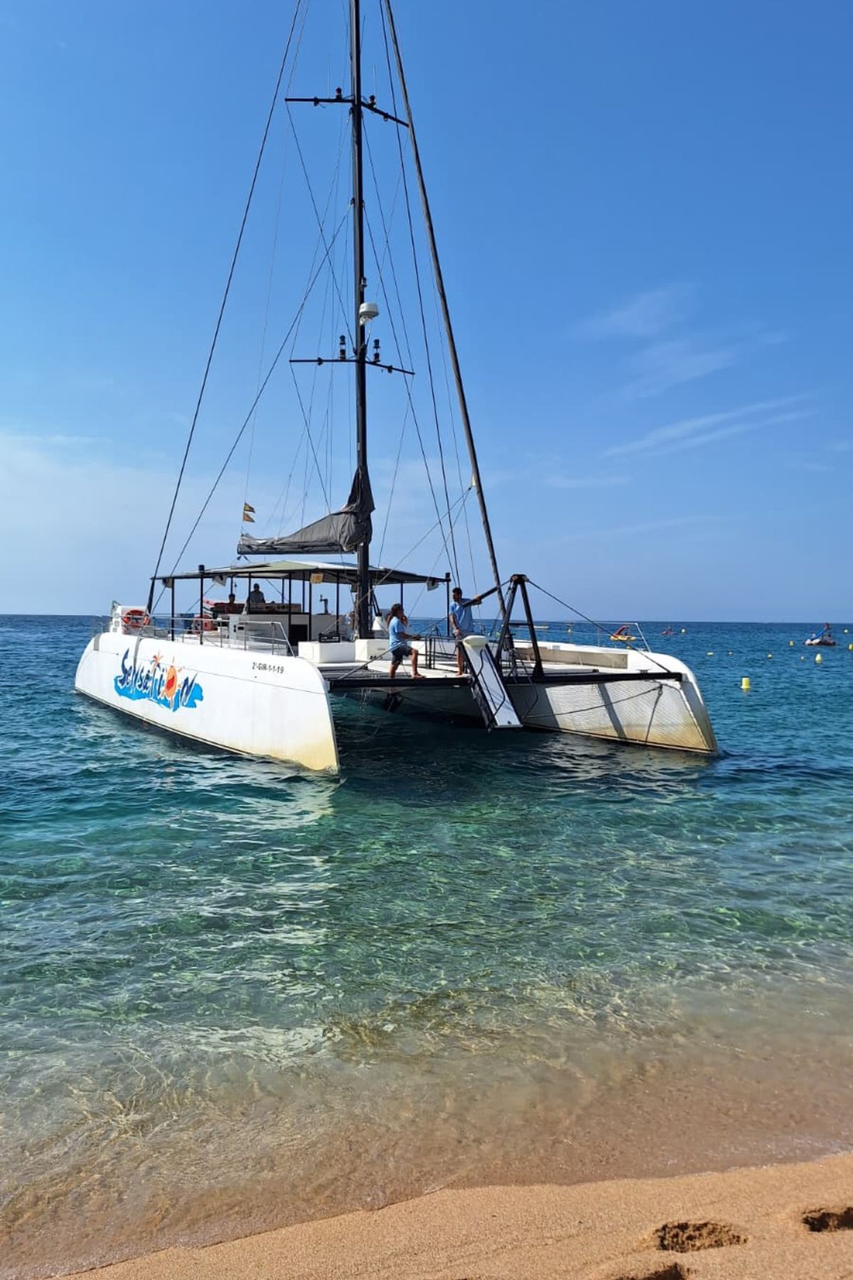 gita in catamarano in costa brava