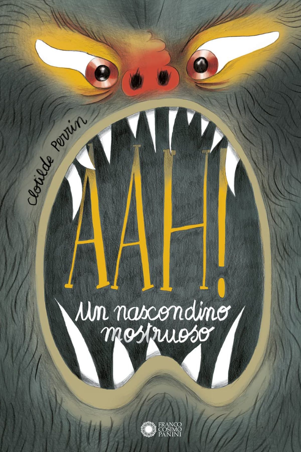 aah un nascondino mostruoso, libro di halloween