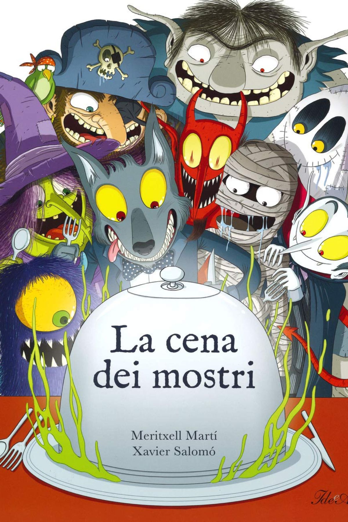 la cena dei mostri libro di halloween