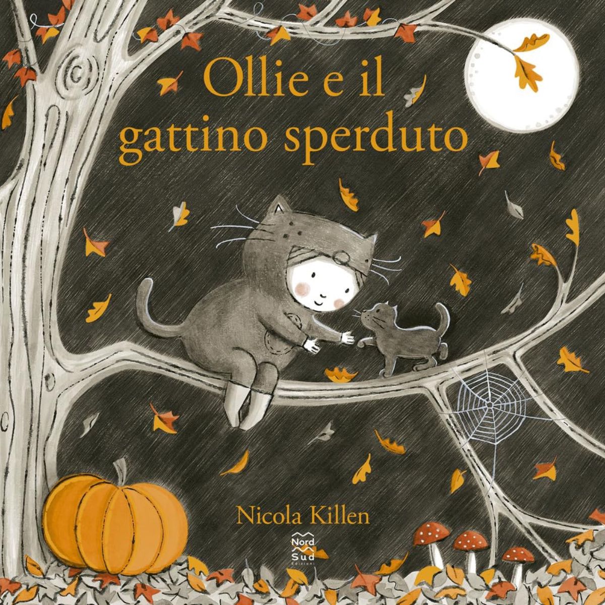 Ollie e il gattino sperduto, libro di halloween